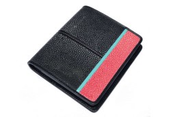 NB23 SP Stingray Leather Name Card Holder